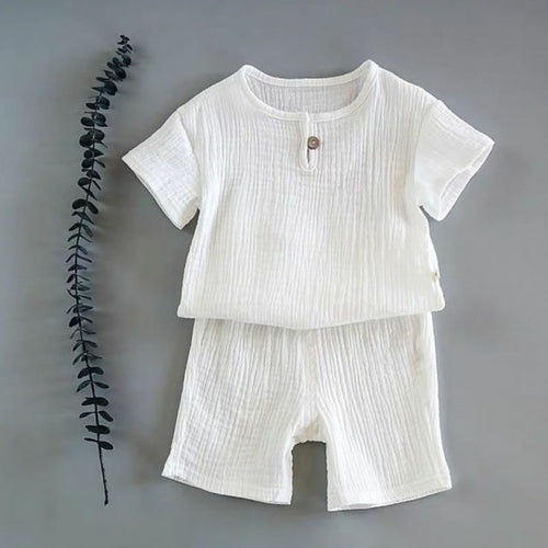 Simple Style Summer Lightweight  clothes set