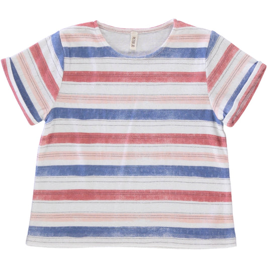 Top Stitch Ocean Stripes