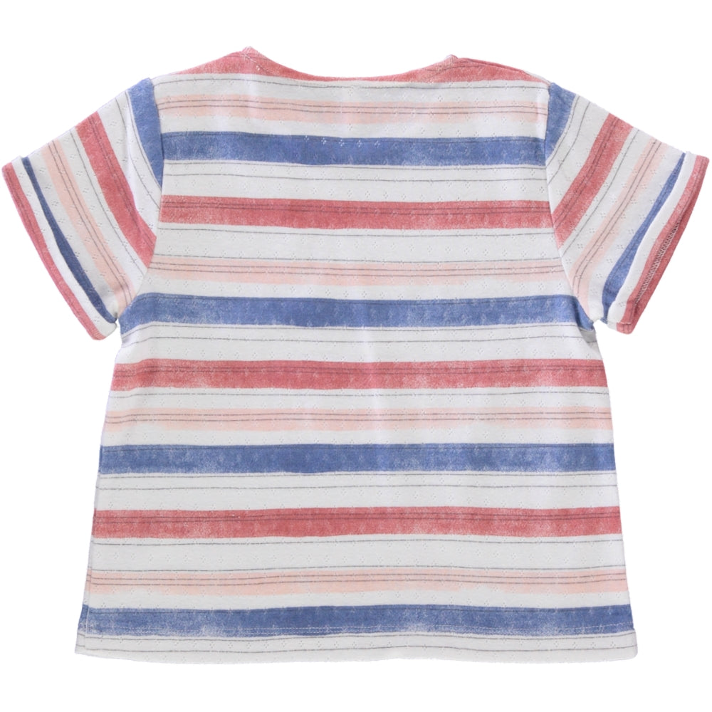 Top Stitch Ocean Stripes