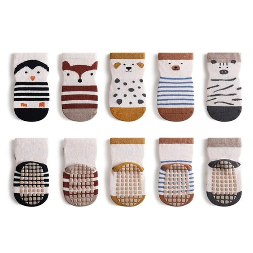 Anti-Slip Socks with Cartoon Prints