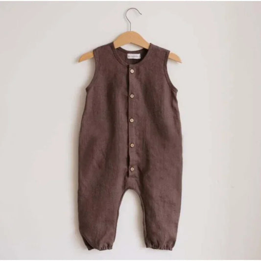 Easy Comfort Summer Infant Cotton Jumpsuit