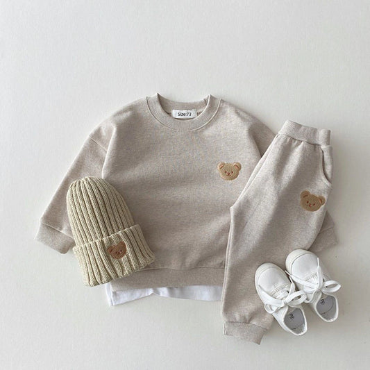 Ruched Cutie Long Sleeve Clothes Sets