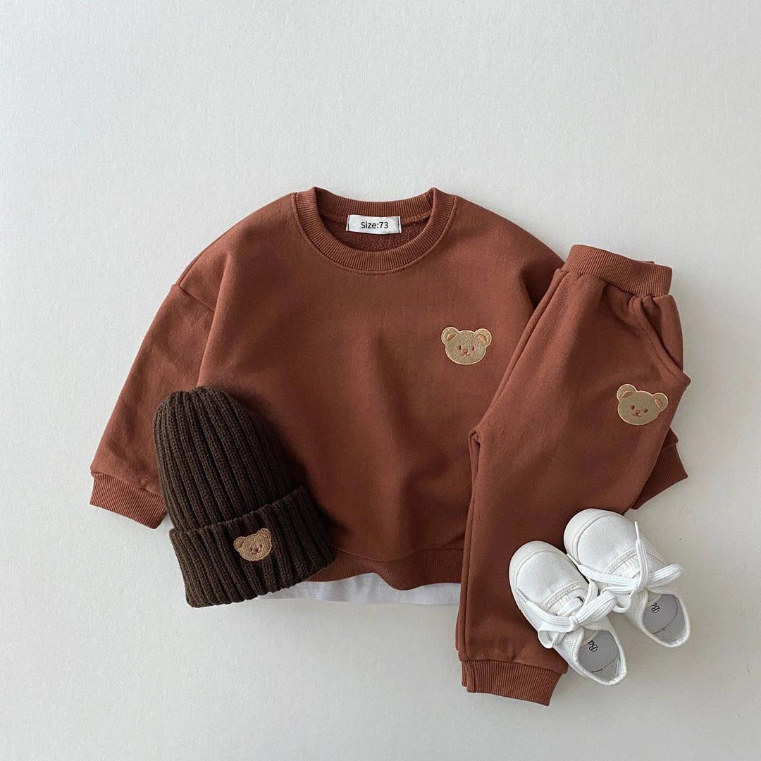 Ruched Cutie Long Sleeve Clothes Sets