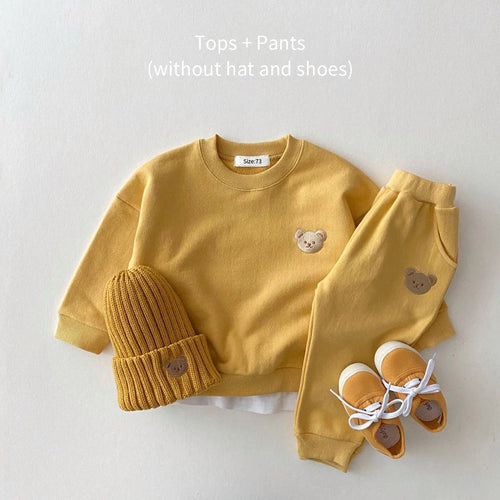 Ruched Cutie Long Sleeve Clothes Sets