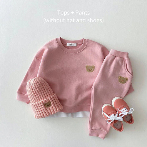 Ruched Cutie Long Sleeve Clothes Sets