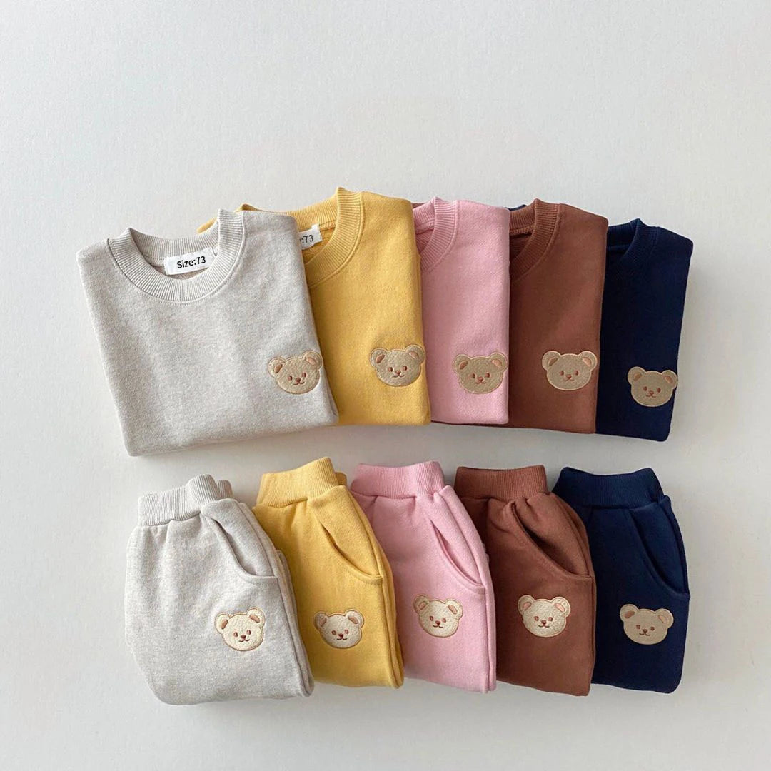 Ruched Cutie Long Sleeve Clothes Sets