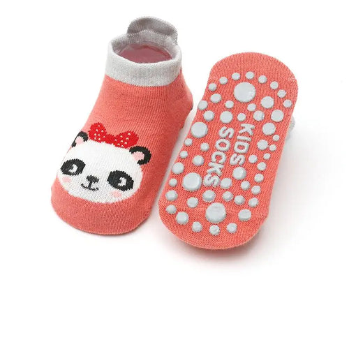 Toddlers Non-Skid Cotton Socks