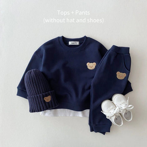 Ruched Cutie Long Sleeve Clothes Sets