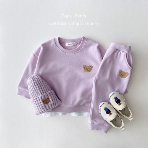 Ruched Cutie Long Sleeve Clothes Sets